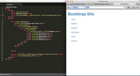bootstrap program examples